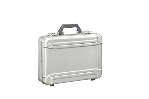 Zero Halliburton Geo Aluminum 3.0 Small Attaché Briefcase, Silver, One Size