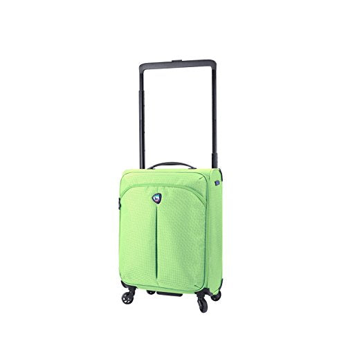 Mia Toro M1128-20In-Lim Italy Kitelite Nimbo Hardside Spinner 20" Carry-On, Lime