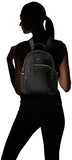 Calvin Klein Tanya Nylon Backpack, Black/Silver, One Size