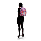 Vera Bradley Women's Iconic Deluxe Campus Backpack, modern medley