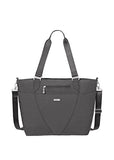 Baggallini Avenue Travel Tote, Charcoal, One Size