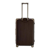 RIMOWA Lufthansa Elegance Collection suitcase 86.5L Electronic Tag Chocolate brown
