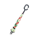 Reverse Umbrella Watercolor Strawberry Hearts Windproof for Car