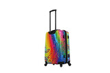 Mia Toro Italy-Vortice Hardside 24" Spinner Luggage, Multicolored