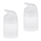 Baoblaze 2pcs 50ml Empty Shampoo Bottle With Pumps, Refillable Dispensing Containers For