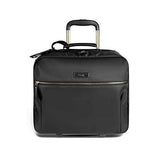 Lipault - Business Avenue Rolling Tote - 15" Laptop Wheeled Briefcase Bag for Women - Jet Black
