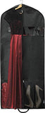 Simplehousware 54-Inch Heavy Duty Garment Bag w/Pocket for Suits, Tuxedos, Dresses, Coats