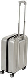 Delsey Paris Luggage 25 inch Expandable Spinner Suitcase Hardsided with Lock Hard Case, Silver