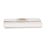 Nikky Women'S Rfid Blocking Beads Wallet Clutch Travel Purse, White, One Size