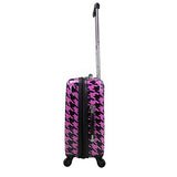Chariot Travelware Chariot Houndstood 20-inch Hardside Lightweight Expandable Spinner Upright