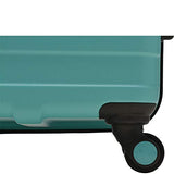 U.S. Traveler Cypress Colorful 2-Piece Small and Large Hardside Spinner Luggage Set, Mint