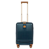 BRIC'S Capri 21" Hardside Spinner Carry-on with Pocket (Night Blue)