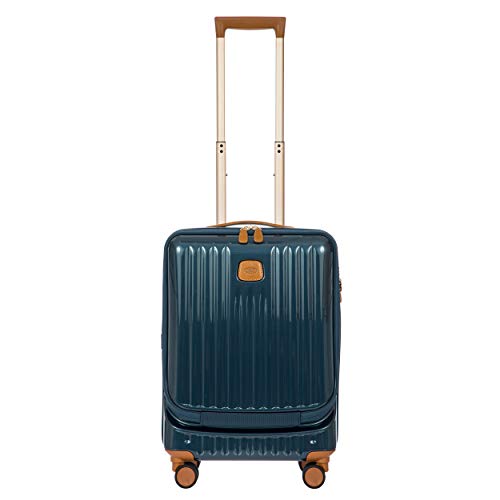 BRIC'S Capri 21" Hardside Spinner Carry-on with Pocket (Night Blue)