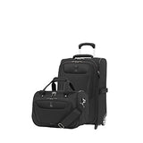 Travelpro Luggage Maxlite 5 | 2-Piece Set | Soft Tote And 22-Inch Rollaboard (Black)