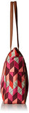 Vera Bradley Preppy Poly Zip Top Tote, Bohemian Chevron