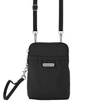 Baggallini Bryant Rfid Wallet With Strap (Black/Sand)