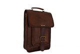 Vintage Craft Real Brown Leather Satchel 13" Macbook / Laptop Messenger Bag