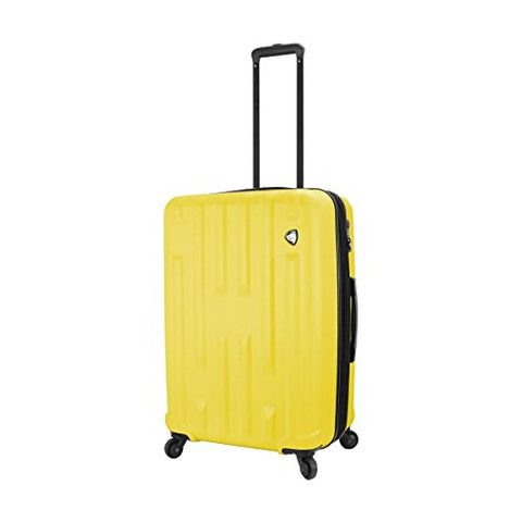 Mia Toro M1230-24in-ylw Italy Nuovo Hardside 24" Spinner, Yellow