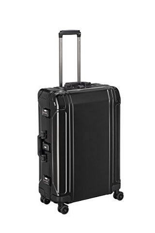 Zero Halliburton Geo Aluminum 3.0-26" 4-Wheel Spinner, Black