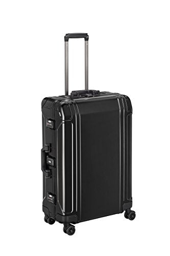 Zero Halliburton Geo Aluminum 3.0-26" 4-Wheel Spinner, Black