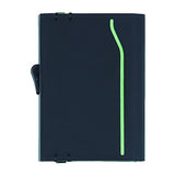 Pacsafe Men'S Rfidsafe Tec Slider Wallet Travel Purse, Black/Lime, One Size