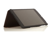 Knomo Luggage Ipad Mini Retina Folio Case 8 X 5.5 X .6, Brown, One Size