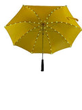 Rain Umbrella | LED UMBRELLA for Rain or Sun or Just for Fun | Quality Rain Umbrella for All Ages Boys/Girls/Adults |Great for Your Social Media Videos | Sun Wind Umbrella SJF Products (Yellow)