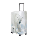 GIOVANIOR Polar Bear Luggage Cover Suitcase Protector Carry On Covers
