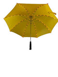 Rain Umbrella | LED UMBRELLA for Rain or Sun or Just for Fun | Quality Rain Umbrella for All Ages Boys/Girls/Adults |Great for Your Social Media Videos | Sun Wind Umbrella SJF Products (Yellow)
