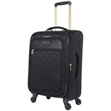 Kenneth Cole Reaction Kc-Street 20" Lightweight Softside Jacquard Expandable 4-Wheel Spinner