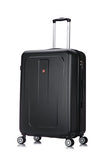Dukap Luggage Crypto Lightweight Hardside Spinner 28'' Inches Black