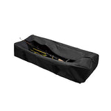 INFANZIA 45 Inch Zipper Duffel Travel Sports Equipment Bag, Waterproof Oversize, Black