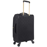 Kenneth Cole Reaction Kc-Street 20" Lightweight Softside Jacquard Expandable 4-Wheel Spinner