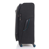 Samsonite Patrono Spinner Unisex Medium Black Polyester Luggage Bag 108105-2642