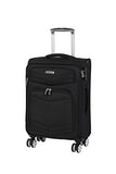 it luggage Intrepid 22" 8 Wheel Spinner, Black