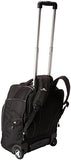 High Sierra Powerglide Wheeled Laptop Backpack, Black