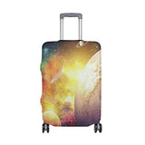 Suitcase Cover Planets In Galaxy Luggage Cover Travel Case Bag Protector for Kid Girls