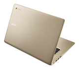 Acer Chromebook 14, Aluminum, 14-Inch Full Hd, Intel Celeron N3160, 4Gb Lpddr3, 32Gb, Chrome, Gold,