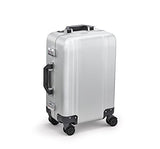Zero Halliburton Classic Aluminum 2.0 Carry-On Spinner Luggage in Polished Blue