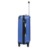 3 Pcs Luggage Set Multi-Directional Wheels Travel Suitcase Size 20" 24" 28" | Blue