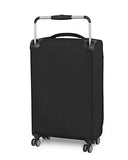 It Luggage World'S Lightest Debonair 27.8" 8-Wheel Spinner, Black/White