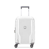 DELSEY Paris Clavel Hardside Expandable Luggage with Spinner Wheels, WHITE, Carry-On 19 Inch