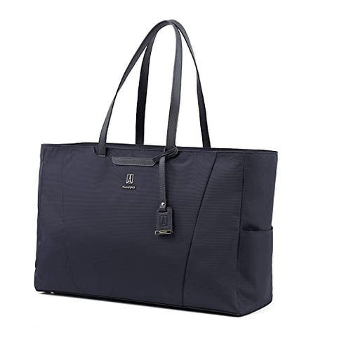 Travelpro Maxlite 5 Softside Lightweight Women's Carry-On Travel Tote Laptop Bag, Work School Travel, Midnight Blue