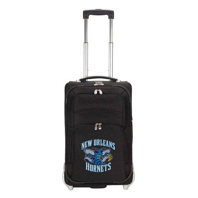 NBA New Orleans Hornets 21-Inch Carry On Luggage, Black