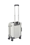 Zero Halliburton Geo Aluminum 3.0-Carry-On 4-Wheel Spinner, Silver