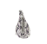 Aimee Kestenberg Pebble Leather Hobo Genny Lavendar Snake New A275856