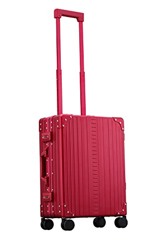 ALEON 21" Aluminum International Carry-On Hardside Luggage (Ruby)