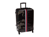 Tommy Hilfiger Unisex 25" Vintage Sport Upright Suitcase Black/Camo One Size