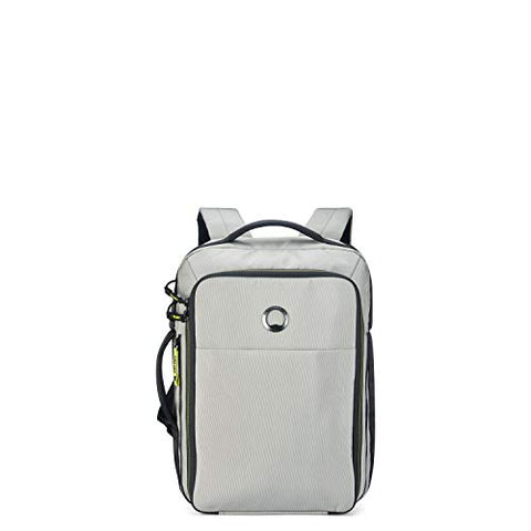 DELSEY Paris Daily's Two Compartment Laptop Backpack, Light Gray, 15.6 Inch Sleeve