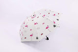 1PC Vinyl Umbrella Pink Flamingo Sun Protection UV Umbrella Sunny and rain Umbrellas